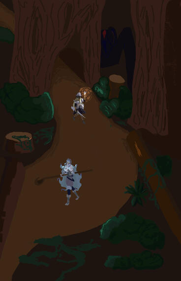 It Watches from the Shadows of the Forest page 1